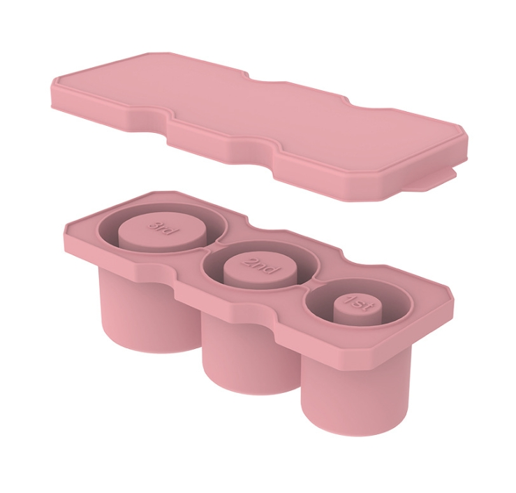 Silica Gel Ice Lattice Household Ice Making Mould Large Capacity Food Grade Ice Lattice with Cover