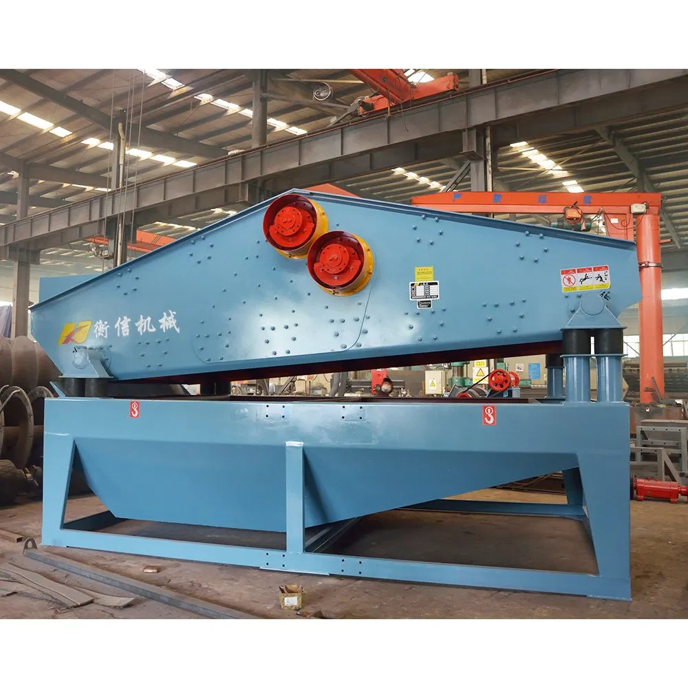 Heavy Reliable Dewatering Vibrating Screen Sieving Coal Slime Screening Sand Sorting Machine