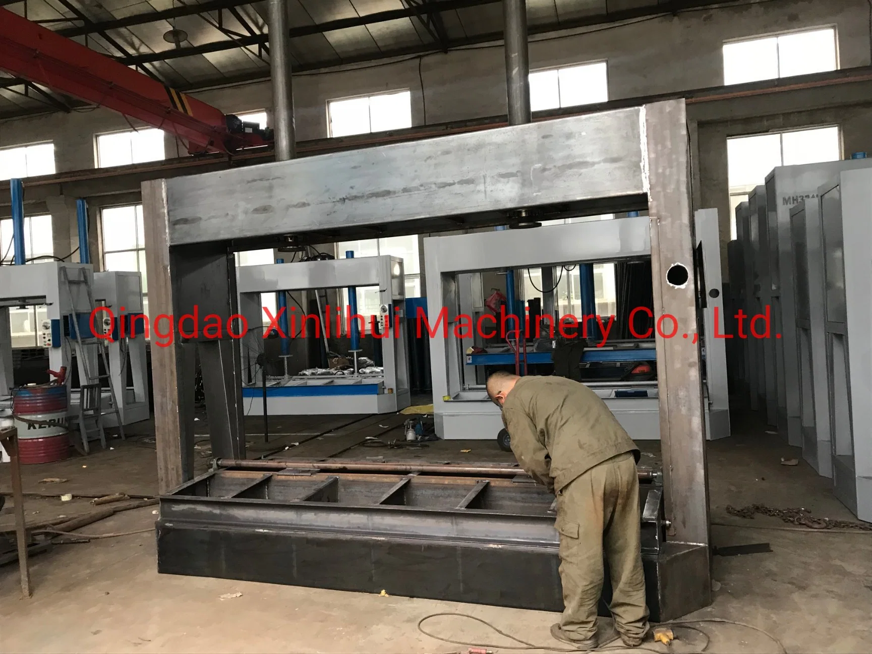 Hot Press Machine for Wood Solid Press Machine, Wood Door Pressing Machine Hot Plate Machine, Hot Plate, Hot Plate Welding Machine