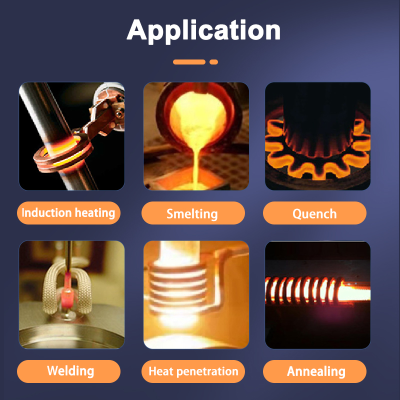 Metal Forging Quenching Brazing Annealing High Frequency Induction Heating Machine