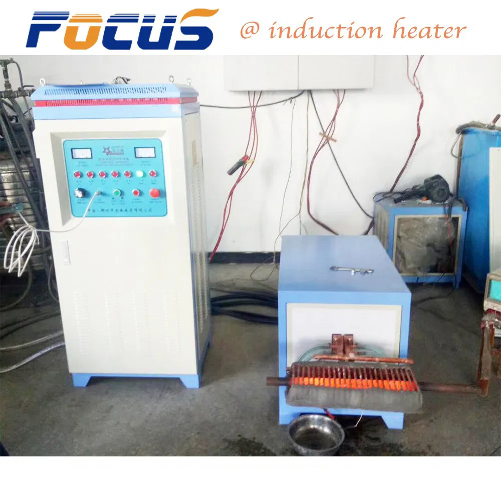 IGBT Technology 80kw High Frequency Heating Induction Forging Brazing Machine