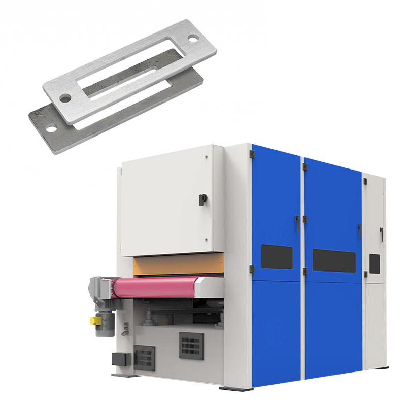 Stainless Steel Sheet Metal Deburring Machine with Wide Belt Grinding