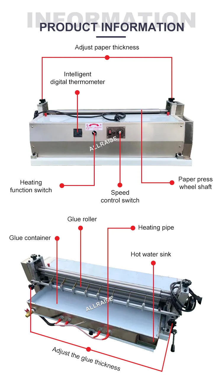 Gluing Machine Detail 2