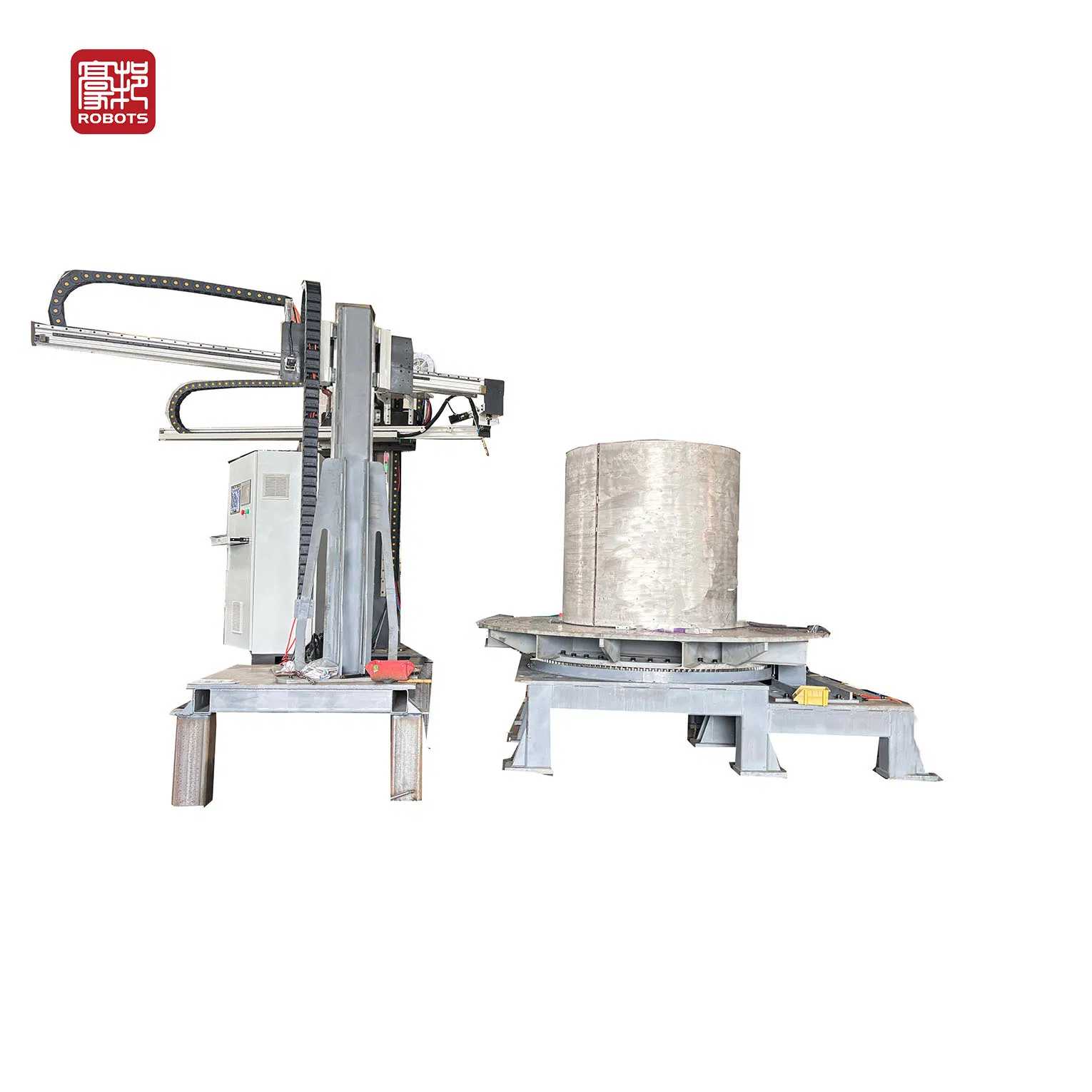 304/316 Auto Spiral Plate Welder with Vision Scan