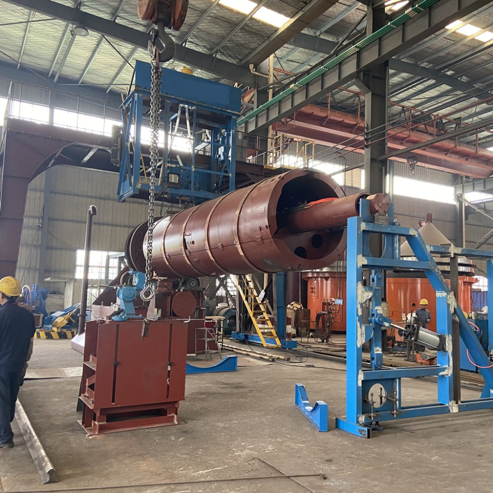 Precast Concrete Cement Pipe Steel Cylinder Submerged Arc Welder