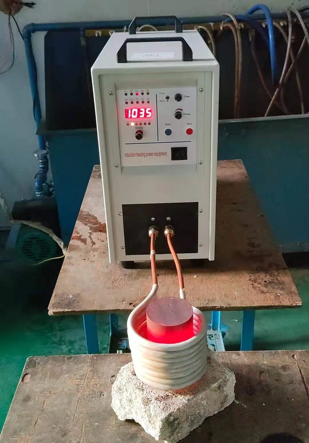 Hf-25kw China Supplier High Frequency Induction Heating Machine for Brazing Copper