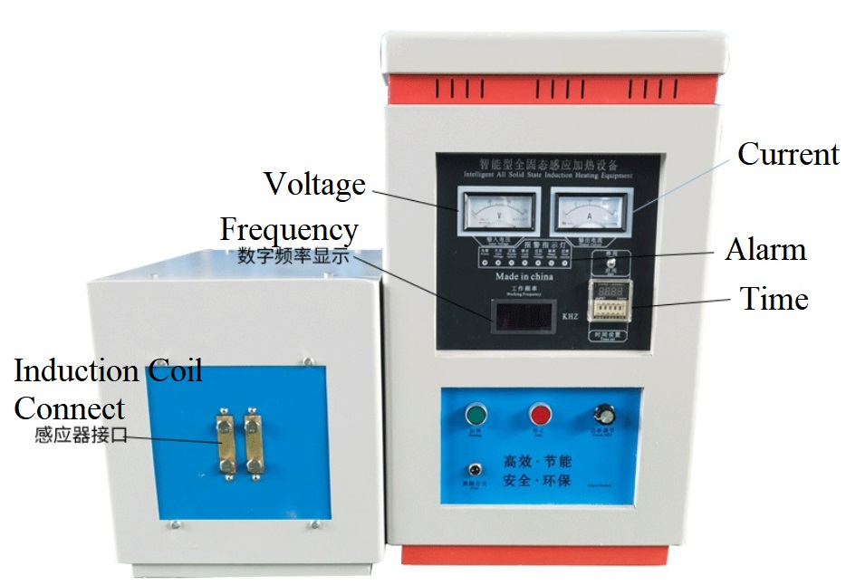 35kw High Frequency Induction Heating Machine for Forging Melting Brazing