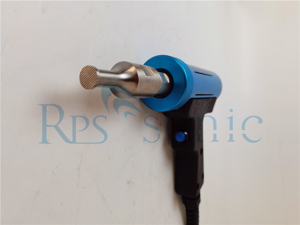 Small Digital 28kHz 500W Hand Spot Welder Portable Ultrasonic Welding Machine
