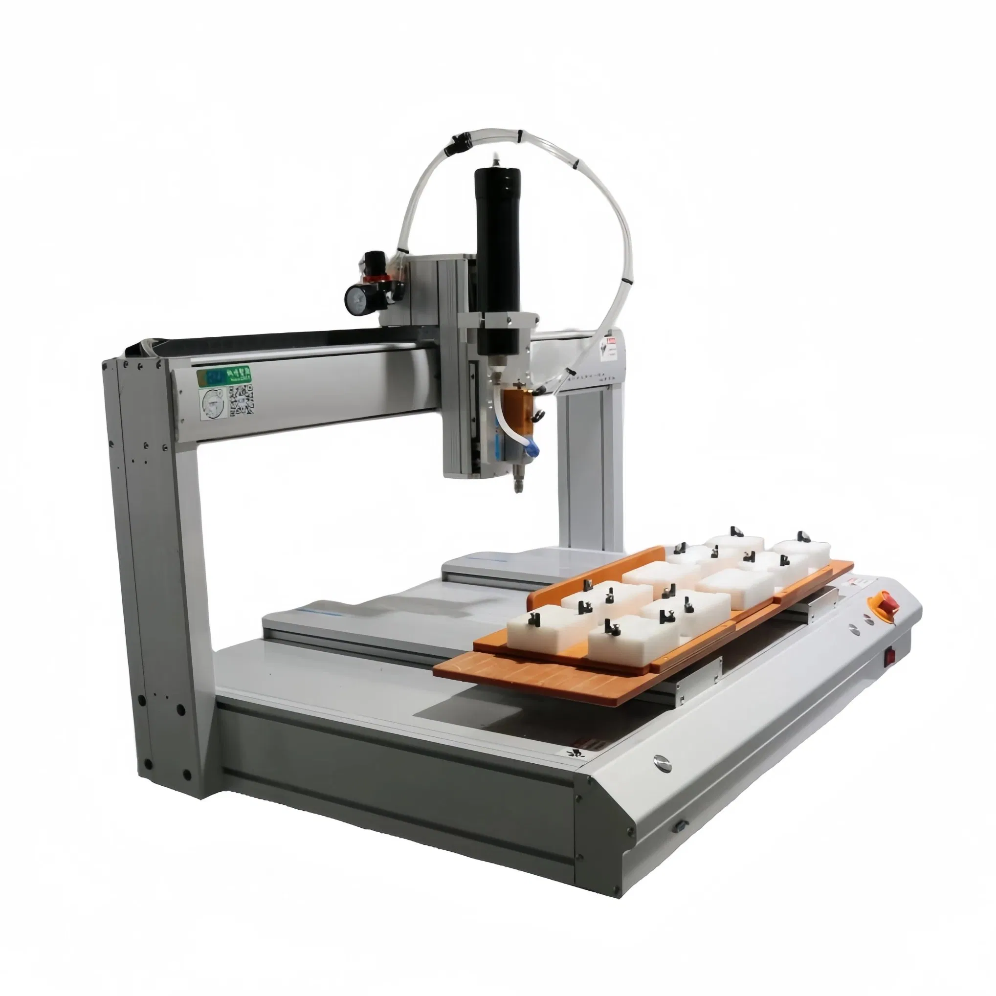 Ra 360° Rotating Multi-Head Automatic Glue Dispensing Machine/Robot for Factory Production