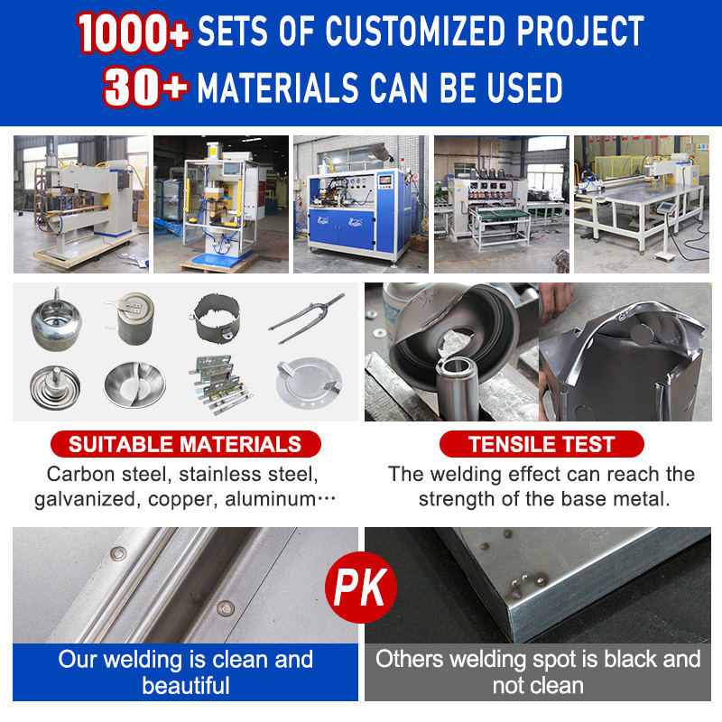 High Satisfaction Industry Leading Aluminum Plate Galvanized Sheet Spotter Welder New Arrivals