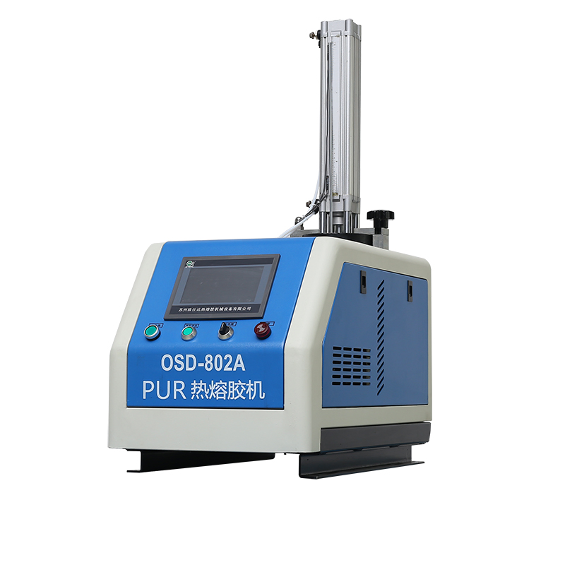 OSD-802A Woodworking Small Tank Energy Saving Pump Case Packaging PUR-Hot-Melt-Adhesive Applicator-Machine