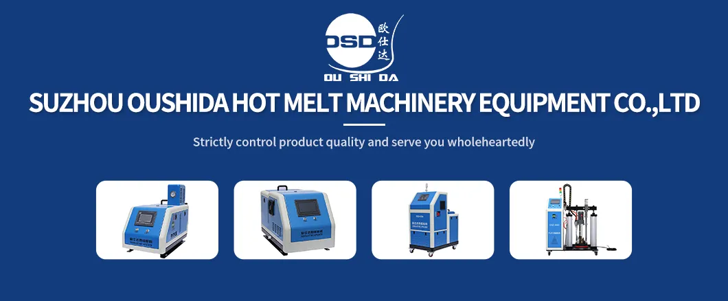 PUR Hot Melt Adhesive Applicator Machine Banner