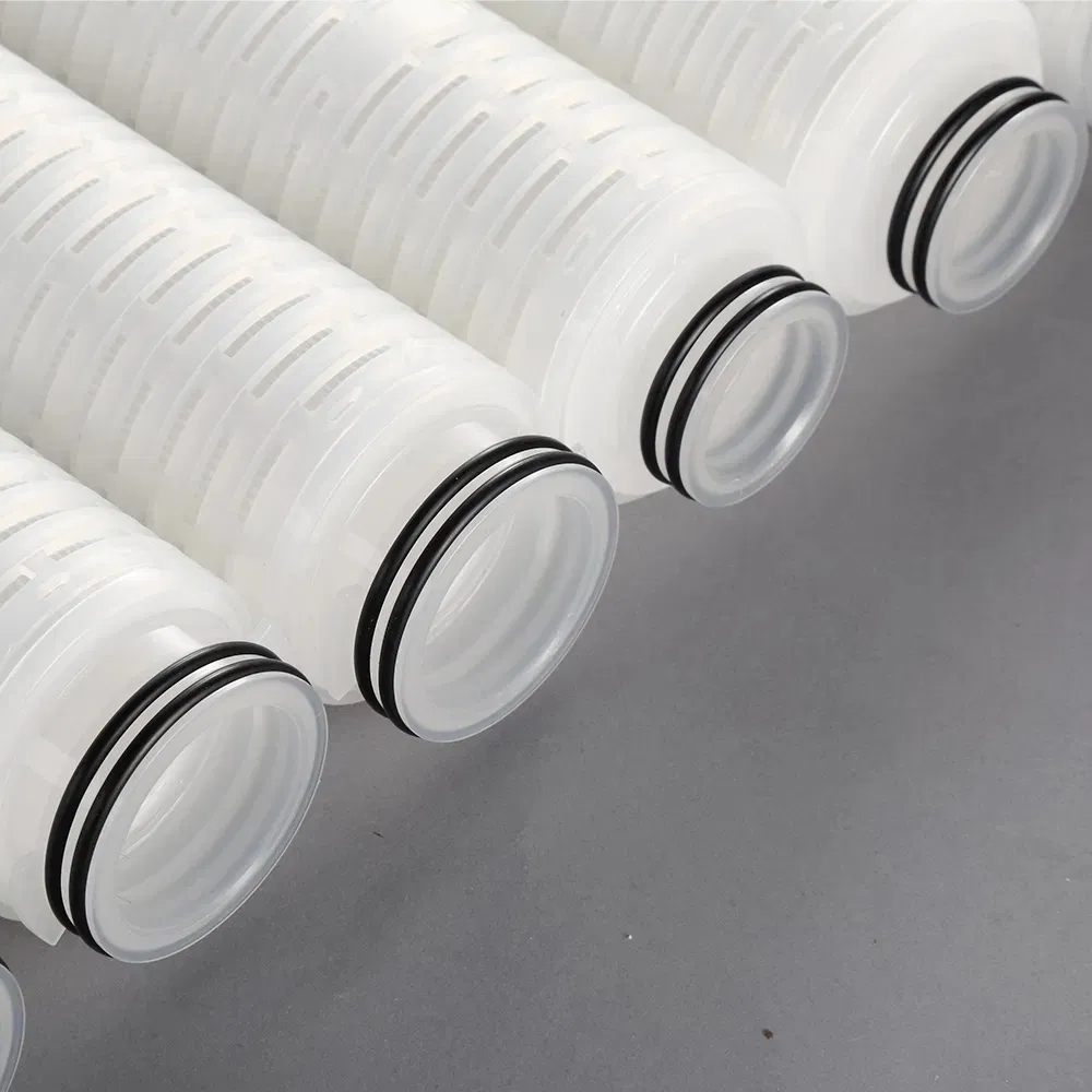 Pneumatic Pleated Filter Element Cartridge Single Station End Cover Welder