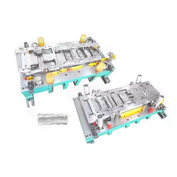 Custom High Precision Metal Progressive Stamping Die Parts Mould Stamped Punching Service Aluminum Press Mold