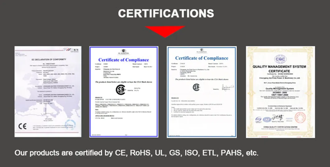 Certification