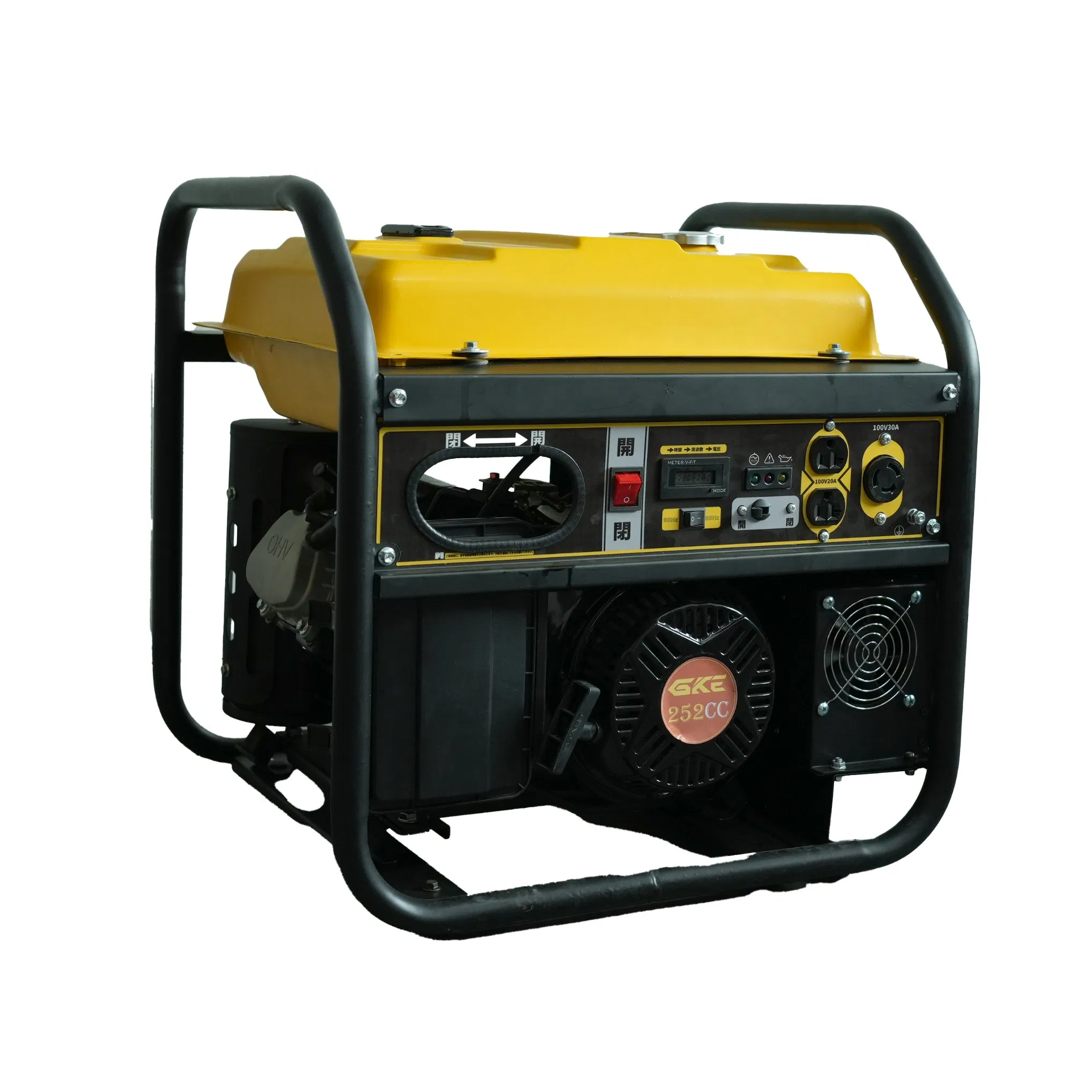 Portable Gasoline/ Diesel Inverter Welding Generator for Sale 200 250 300 AMP 5kVA 6kVA 7kVA Gas Engine Driven Stick Welder Generator and Welding Machine Price