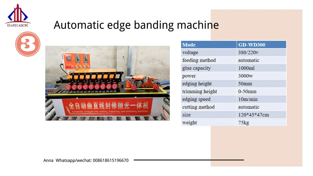 Edge Banding Machine Detail 5