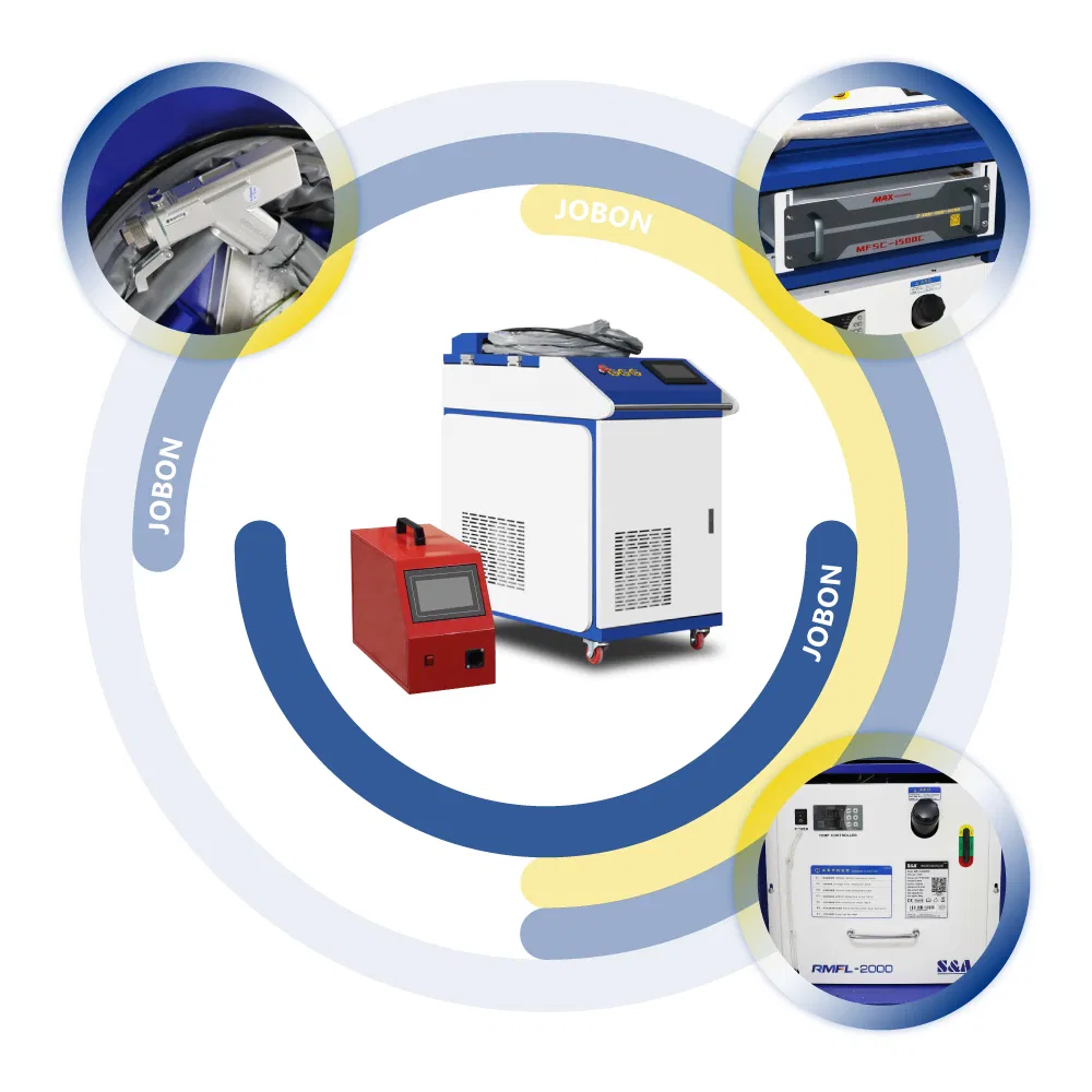 1500W 2000W 3-in-1 Handheld Laser Welder for Metal Stainless Steel &amp; Aluminum New Condition Featuring Mitsubishi Servo Motor