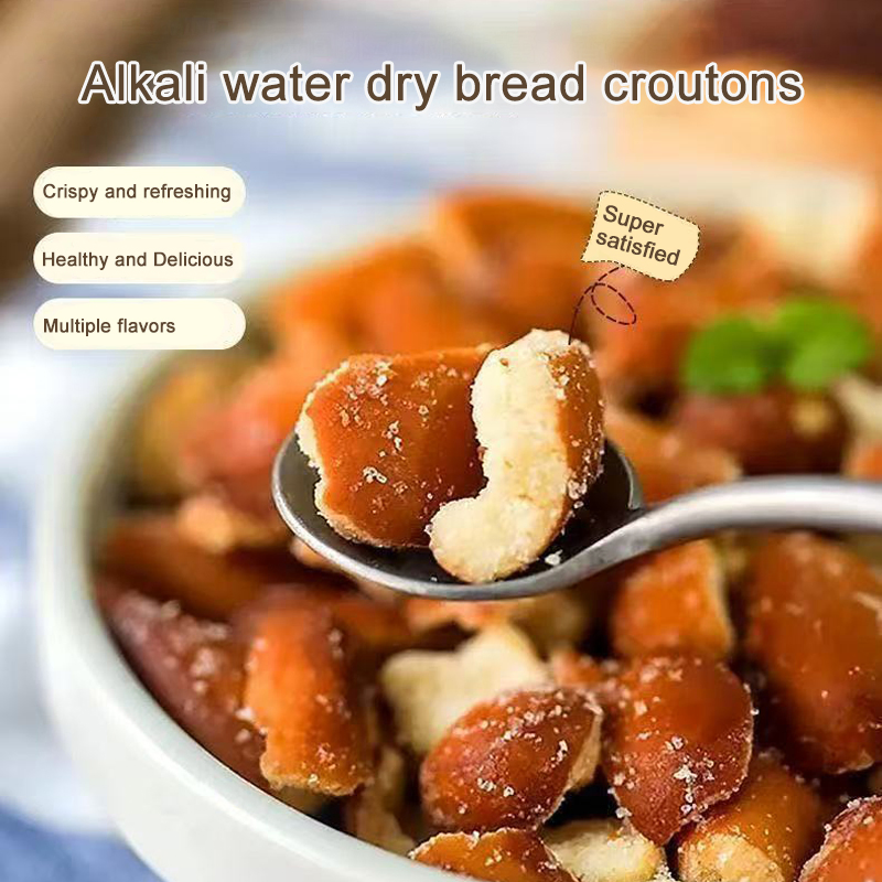 Hot-Selling Alkaline Water Baguette Production Line Bread Cube Equipment