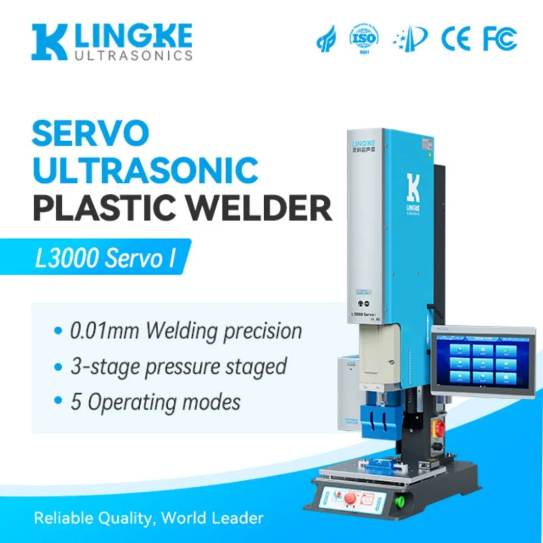 Lingke L3000 Servo I 20kHz 2000W Arrival Strong Durable Bonding Ultrasonic Metal Welding Machine for Automotive Exterior