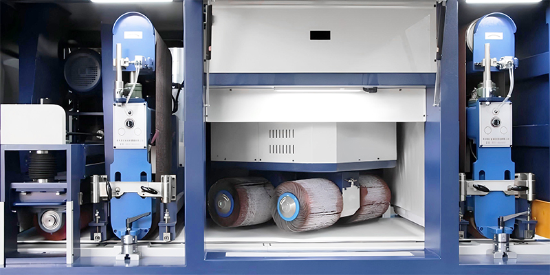 Sheet Metal Polishing Grinding Deburring Machine with Industrial Quality