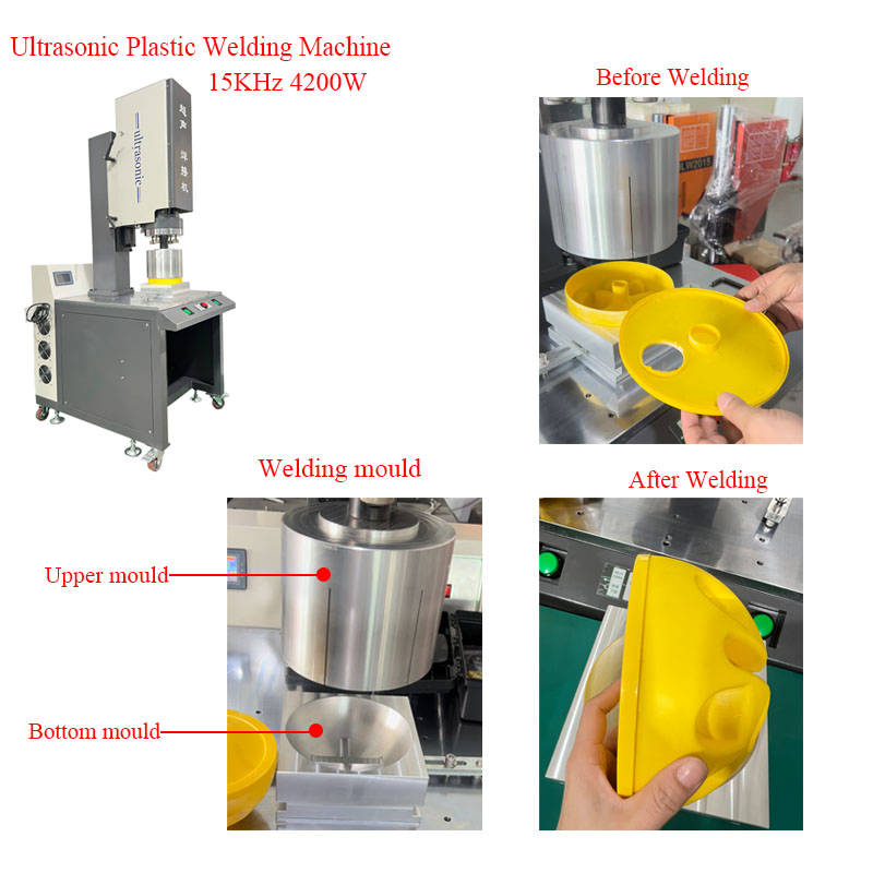 Good Quality High Power Ultrasonic Plastic Welding Machine 15kHz 4200W for Welding PP PC ABS PE Plastics Products