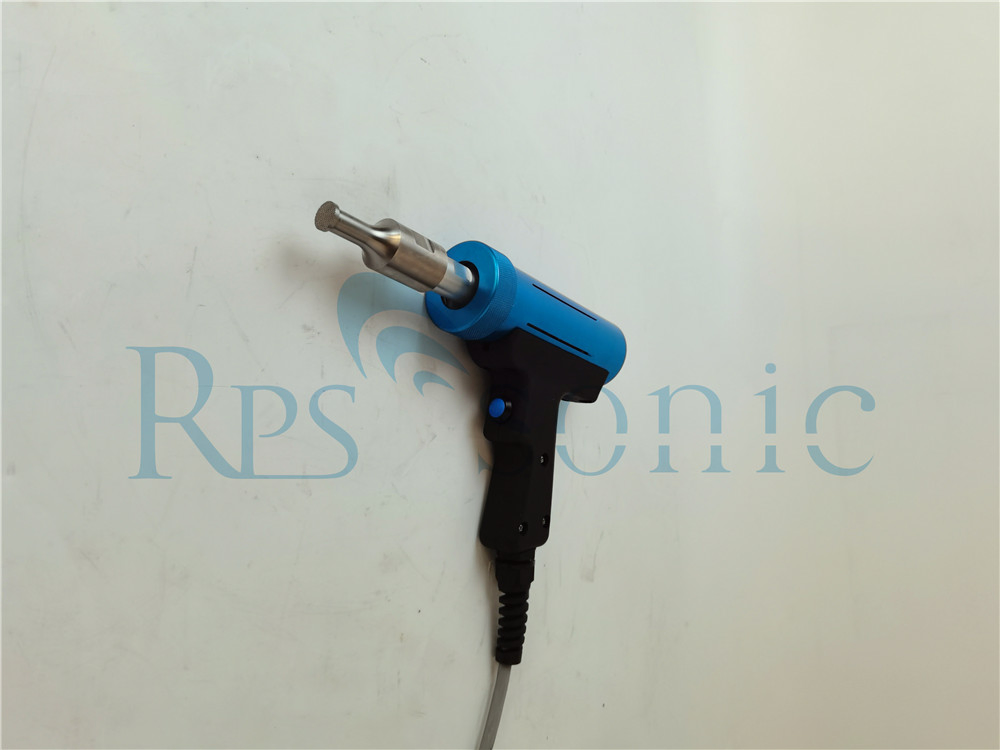 Small Digital 28kHz 500W Hand Spot Welder Portable Ultrasonic Welding Machine