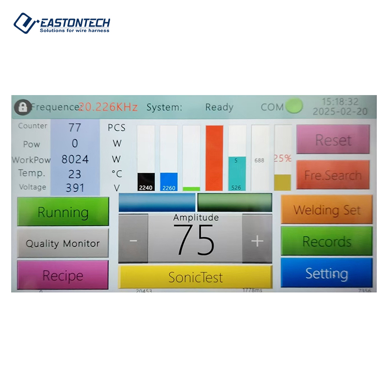 High-Power 12000W Ultrasonic Wire Welding Machine for 30-150mm2