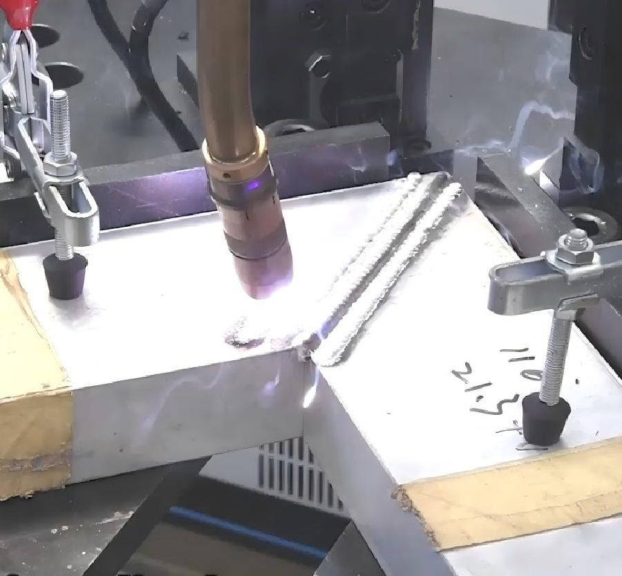 Large-Scale Automatic Welding Production Line for Sheet Metal Non-Standard Customization