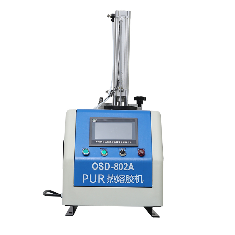 OSD-802A Woodworking Small Tank Energy Saving Pump Case Packaging PUR-Hot-Melt-Adhesive Applicator-Machine