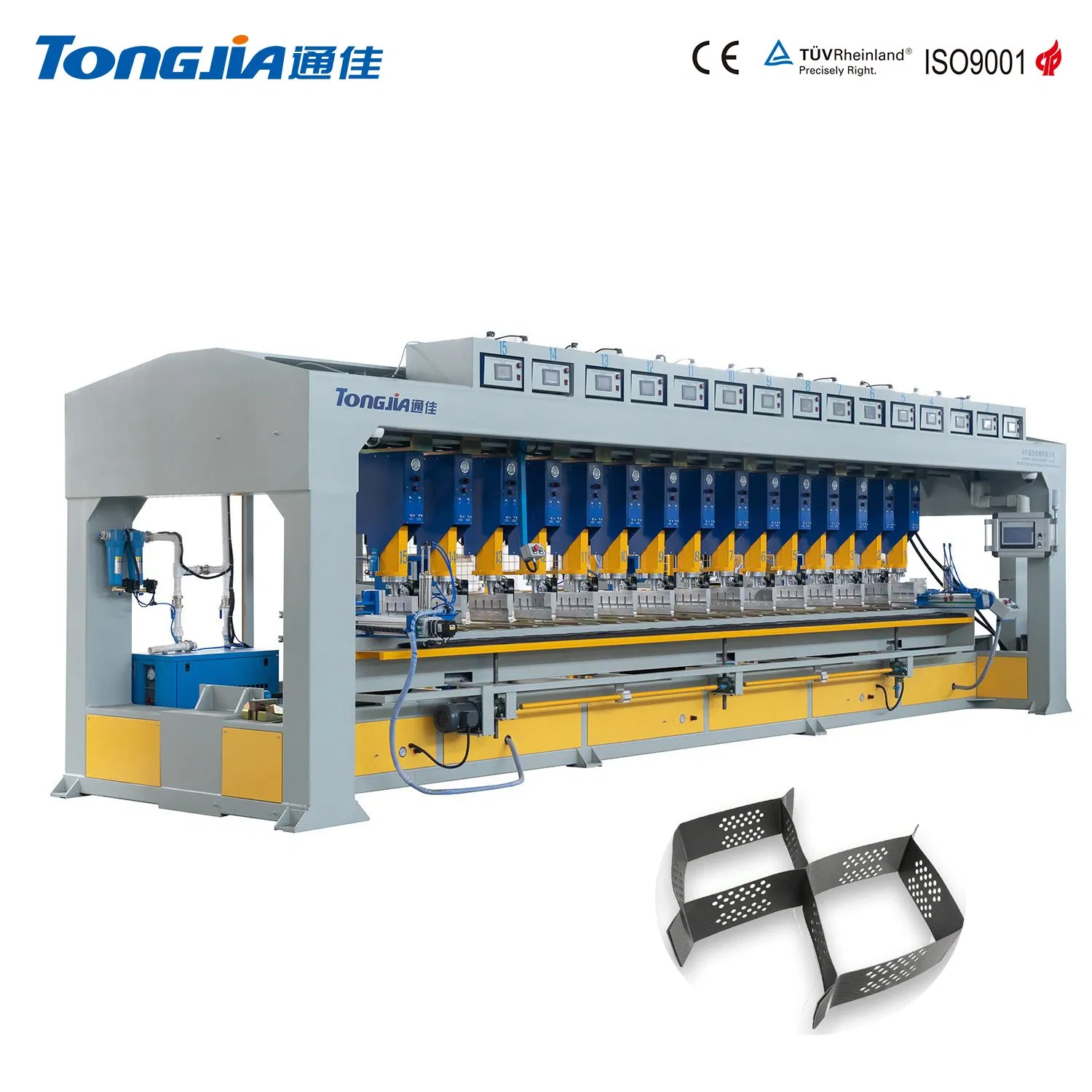 4m 6m Plastic Automated Precision Ultrasonic Geocell Welding Machine Automatic Welder