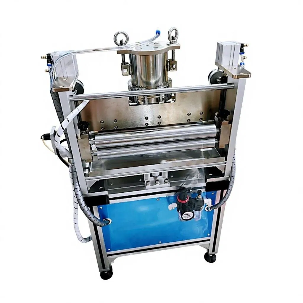 Small Desktop Hot Melt Adhesive Extrusion Coating Machine