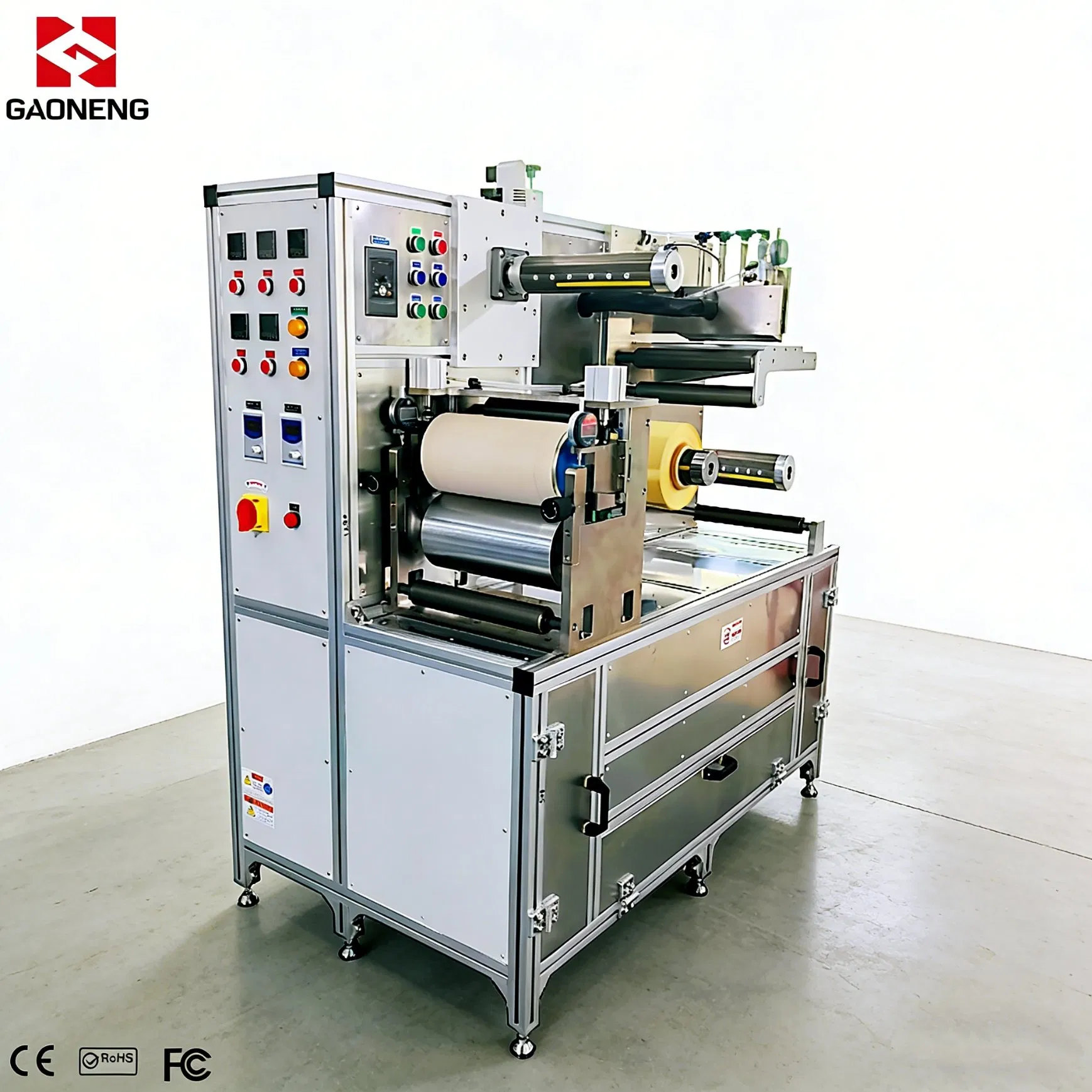 Small-Scale Laboratory Coating Machine for Hot-Melt Pressure-Sensitive Adhesive