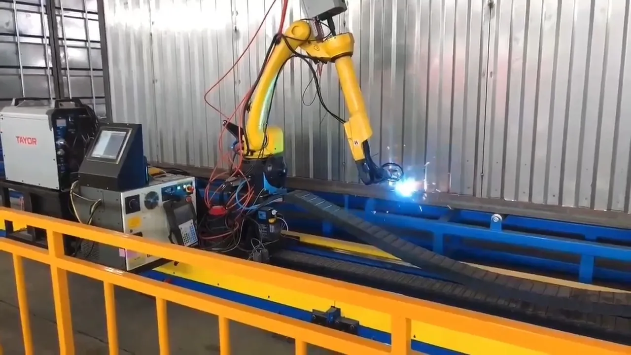 Automatic Welding Production Line Overview