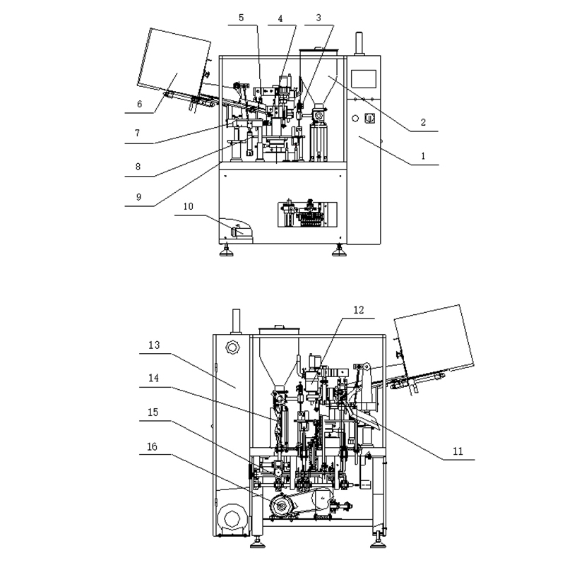 Hot Sale Automatic Cosmetic Soft Tube Filling and Sealing Bottling Machine
