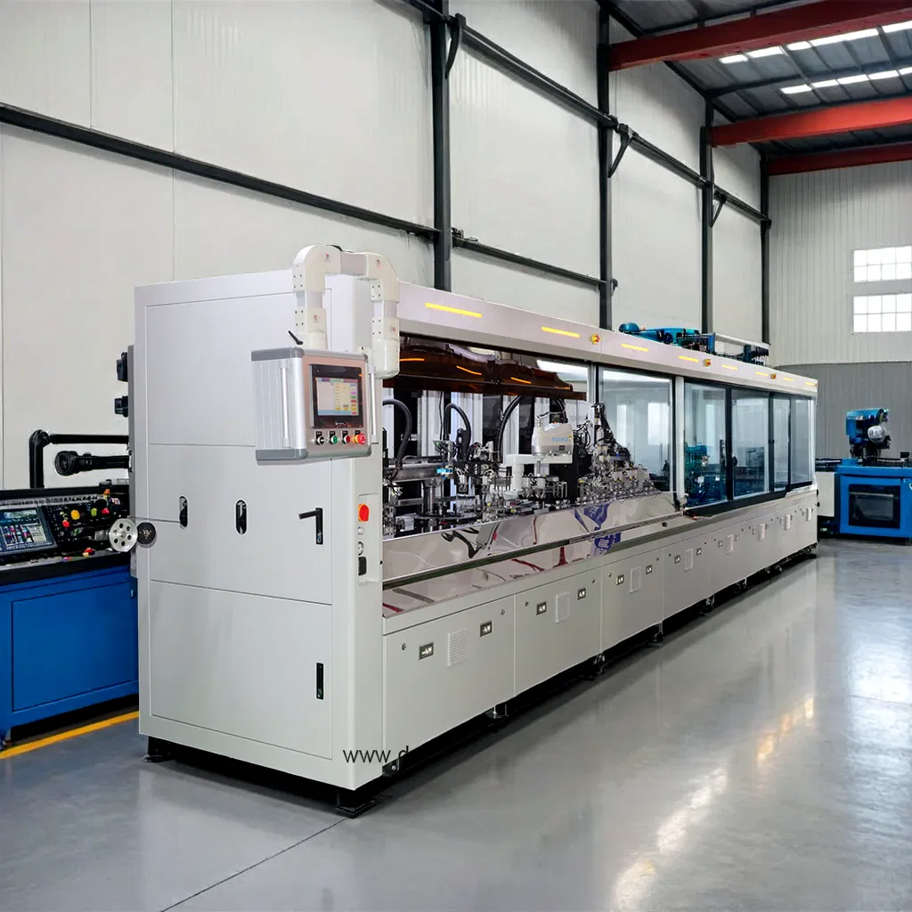 Customized Automotive Fakra Wire Harness Double End Auto Production Equipment with PLC Control Panel CCD Detection