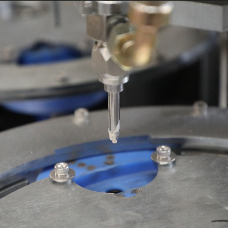 One Station Multi-Layer Filter Media Hot Melt Bonding Machine