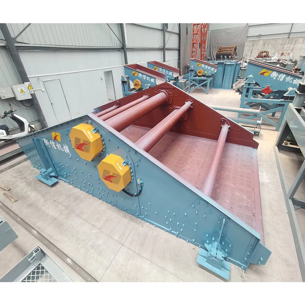 Vibrating Dewatering Screen Gold Mining Washing Machine for Slurry, Mud, and Industrial Filtration