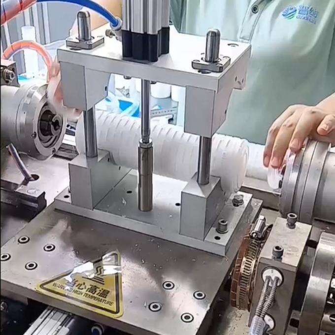 Pneumatic Pleated Filter Element Cartridge Single Station End Cover Welder