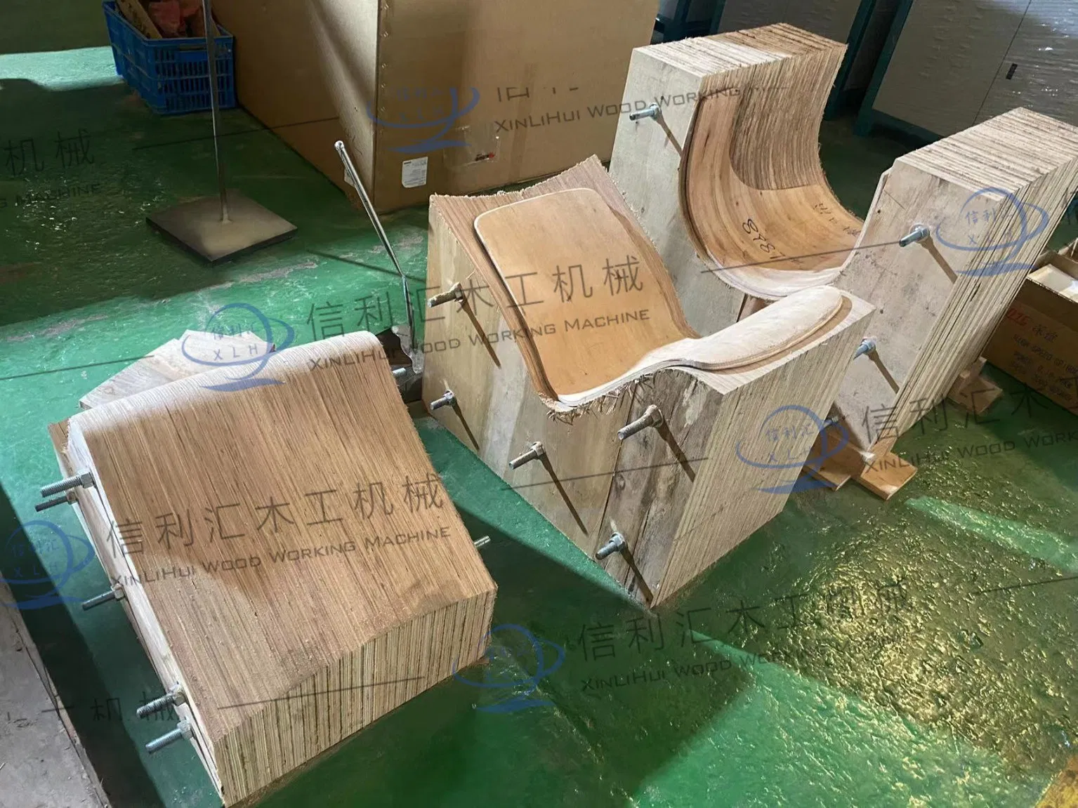 Hot Selling Woodworking CNC Machine Double Table 5 Axis CNC Router with CNC Drilling Boring Head for Kitchen Cabinet, Chair Backboard Press Making Machine