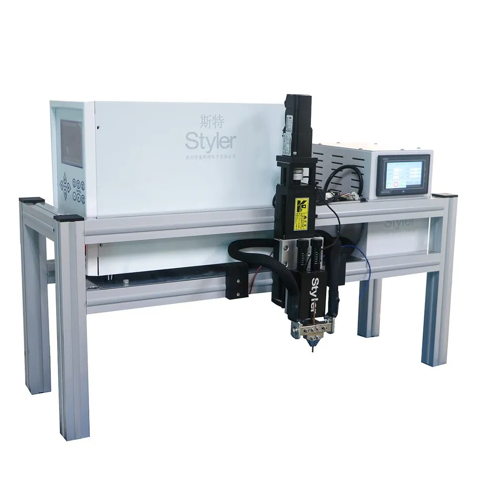 Professional Manufacture Spot Welder with Servo Motor Head Spot Welding Machine for Lithium Ion Battery