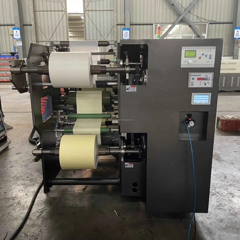 Hot Melt Glue Coating and Laminating Machine for Adhesive Label Small Production