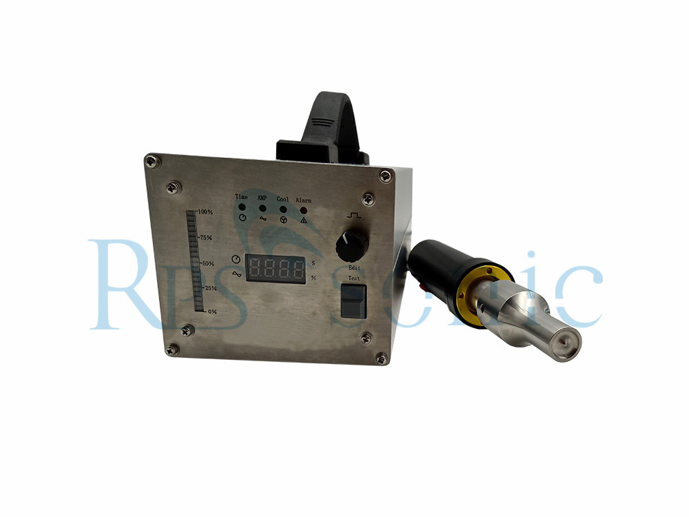 40kHz 800W Portable Ultrasonic Spot Welder for Nonwoven Fabric Plastic Welding
