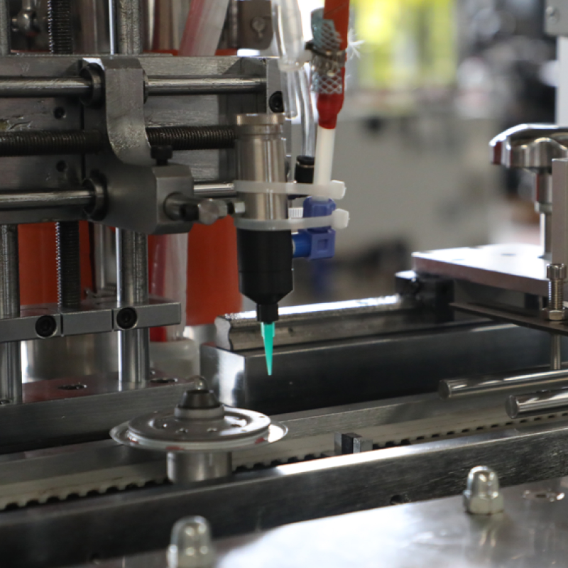 One Station Multi-Layer Filter Media Hot Melt Bonding Machine Plrz-1000