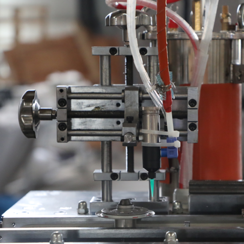 Center Tube Rolling-Hot Selling One Station Multi-Layer Filter Media Hot Melt Bonding Machine