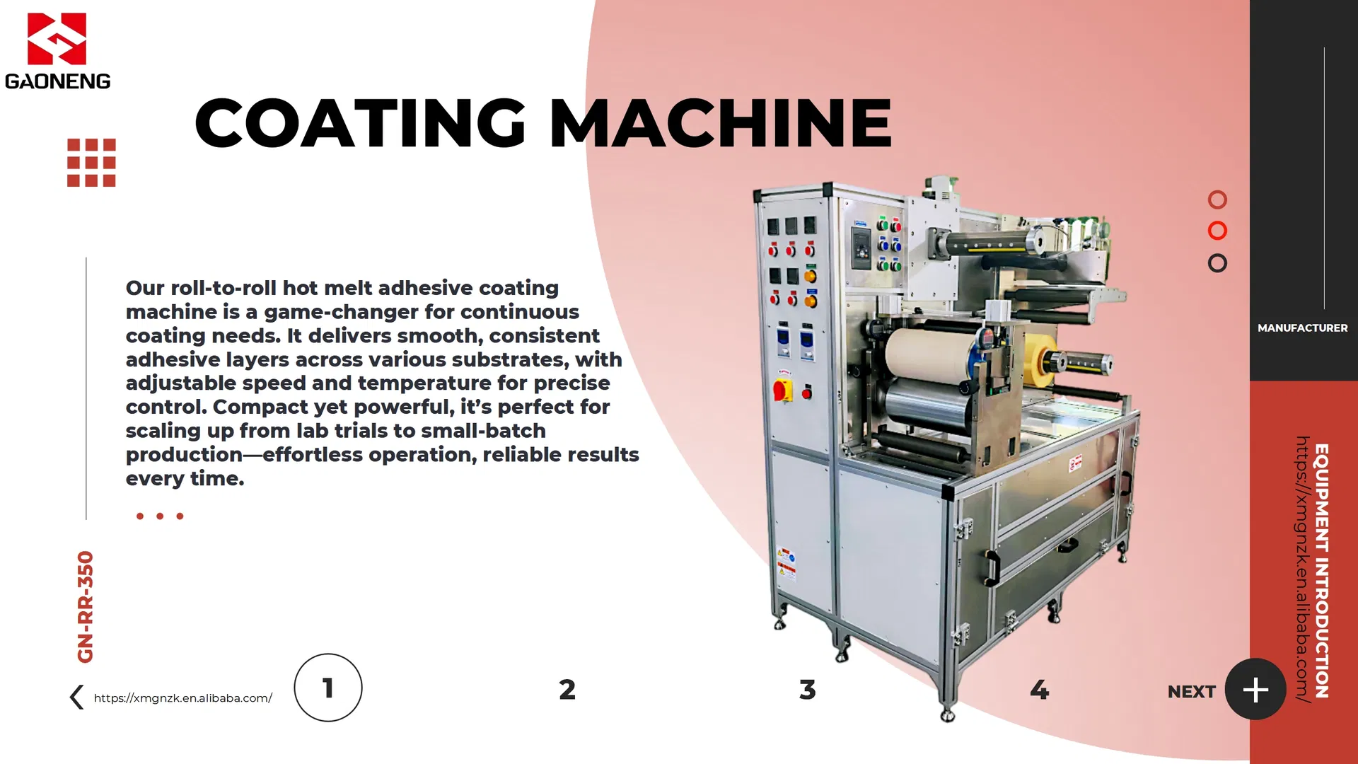 Coating Machine Banner