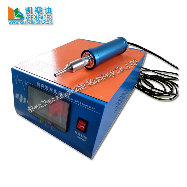 Hand-Held Plastic Welding Ultrasonic Welder Machine of PVC_PP_Pet_Points Bonding_Riveting_Embedding_Staking_Thermoplastic Portable Ultrasound Spot Fusion Welder