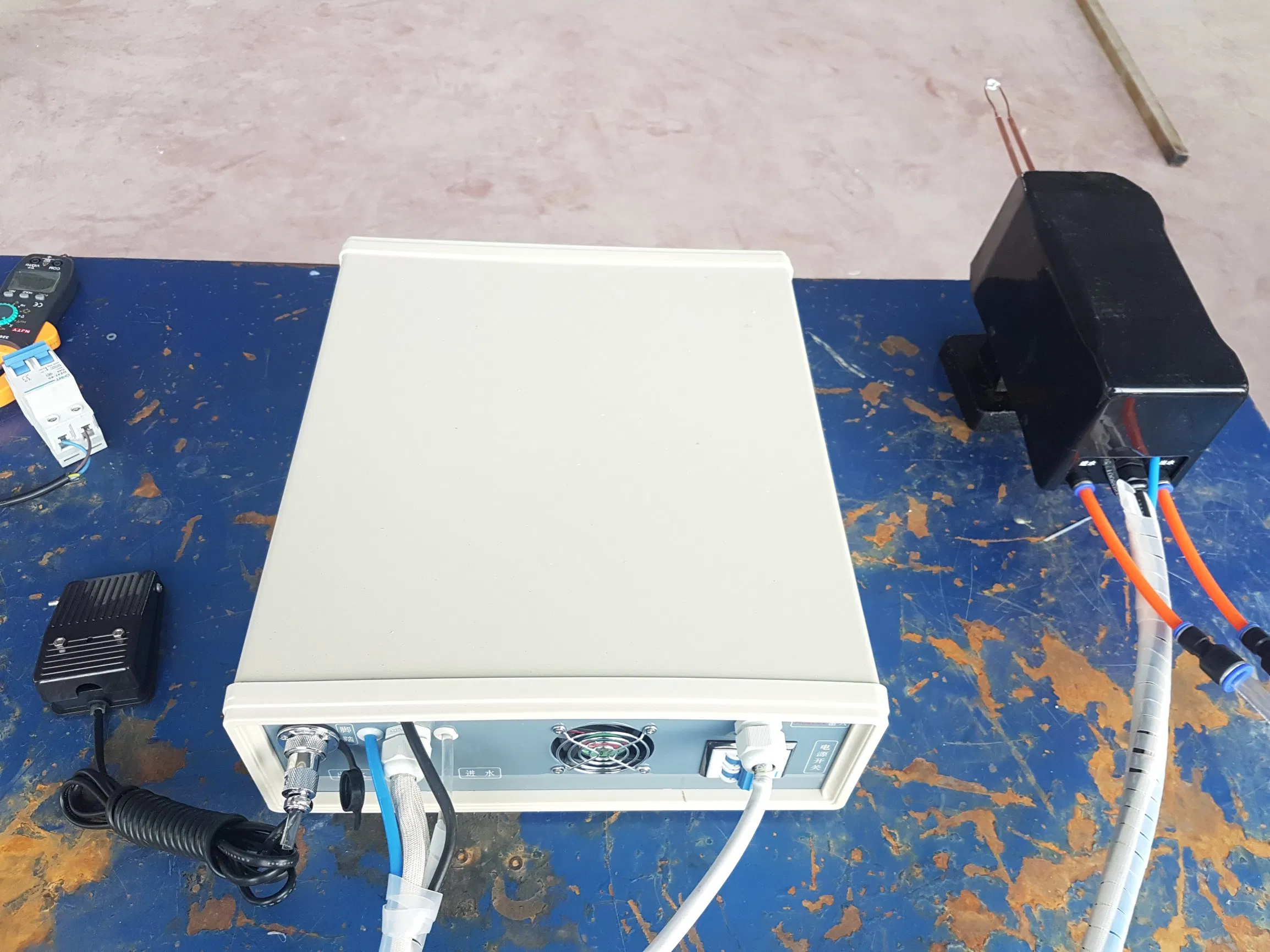 Kis Series Super High Frequency Induction Heating Machine for Eyeglass Frame Small Square Welding, Eyeglass Elbow Annealing Heat Treatment