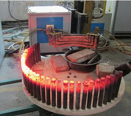 6kw Ultra-High Frequency Induction Heating Machine Is Used for Heating Forging, Melting, and Welding.