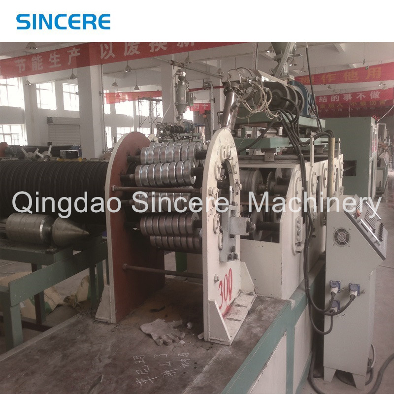 Hot Sale Steel Reinforced Spirally Wound Pilyethylene Drainage Pipe Production Line